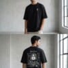 adiyogi oversized tee – minimal spiritual edition