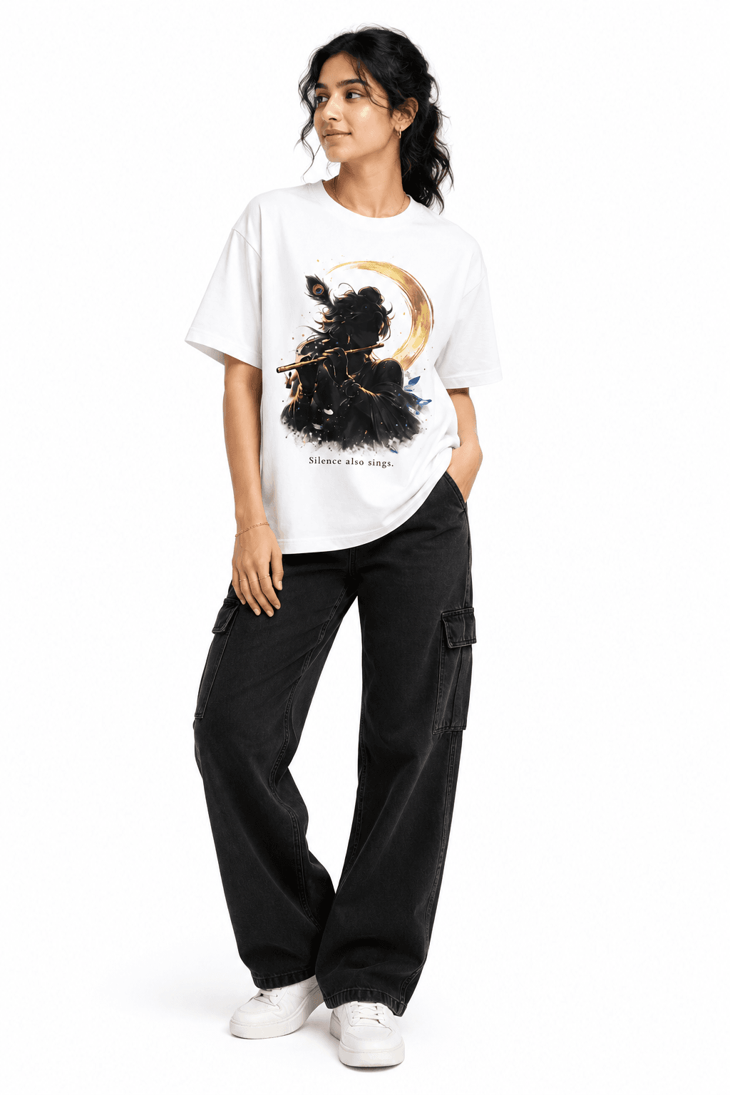 krishna flute of silence tee krishna flute of silence tee
