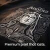 adiyogi oversized tee – minimal spiritual edition