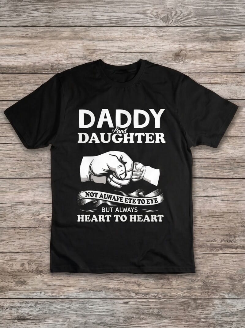 daddy and daughter tee